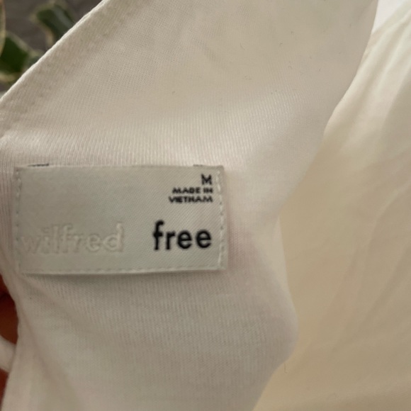 Wilfred white tie tank top M - Picture 3 of 3